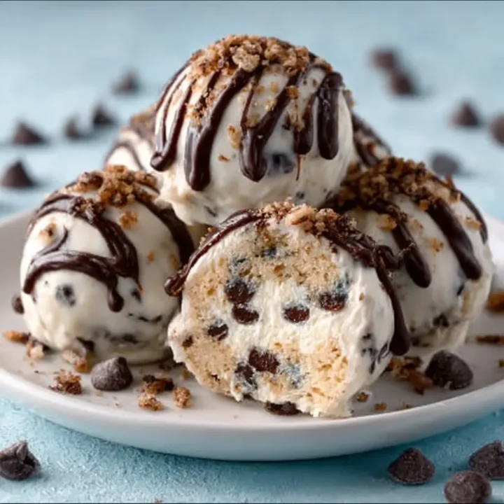 Cookie Dough Frozen Yogurt Bites