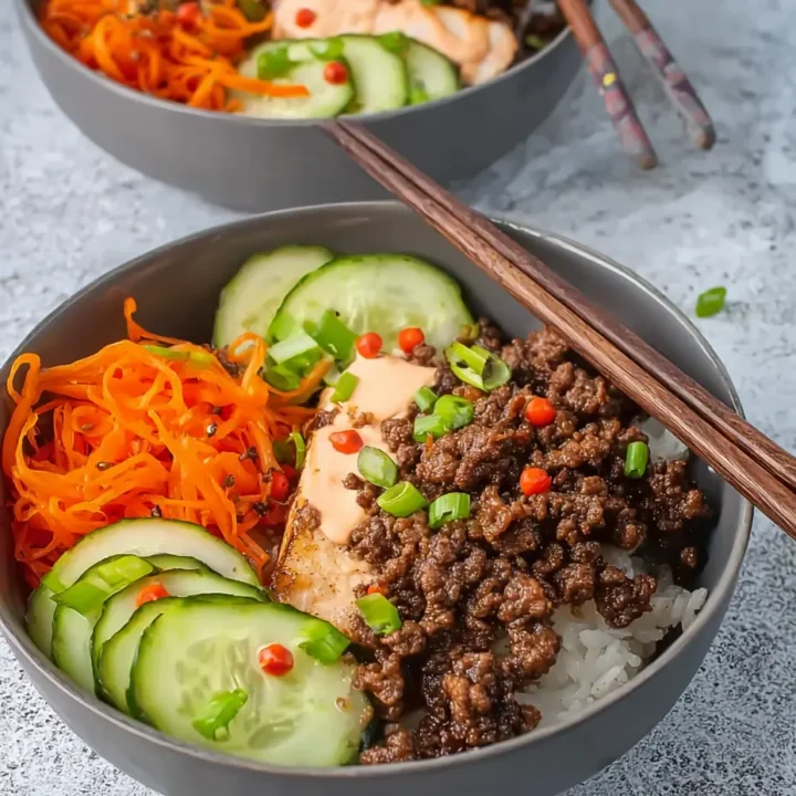 Korean-Style Beef Rice Bowl: A Flavorful and Satisfying Meal