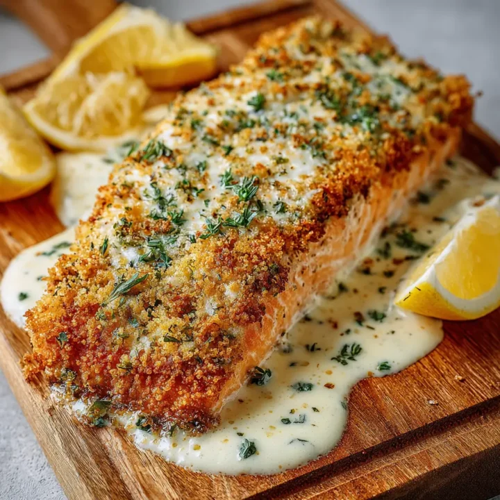 Smoky Parmesan-Crusted Salmon Fillets
