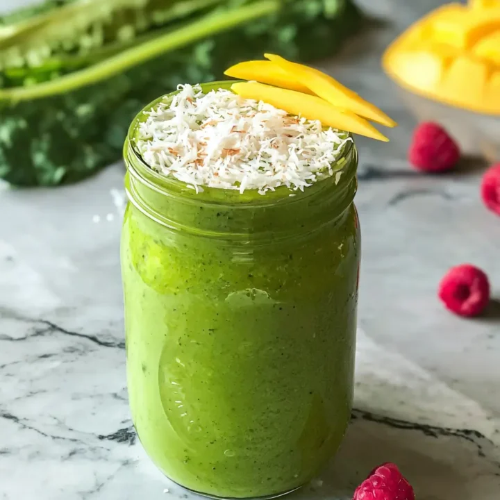 Tropical Green Protein Shake: A Refreshing Boost
