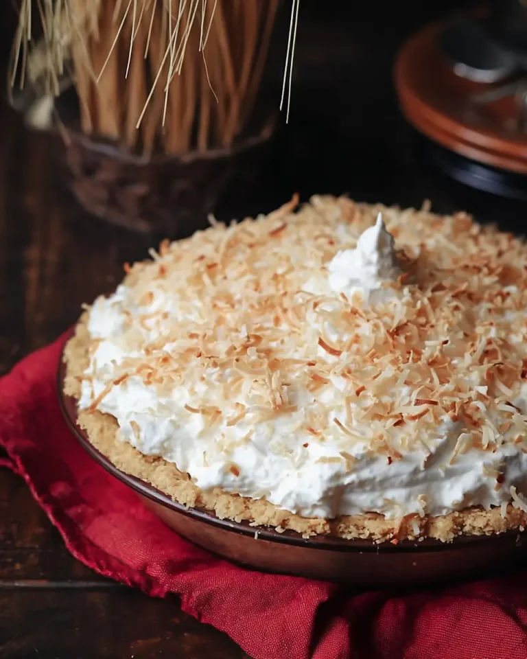 Toasted Coconut Cream Pie: A Decadent Dessert