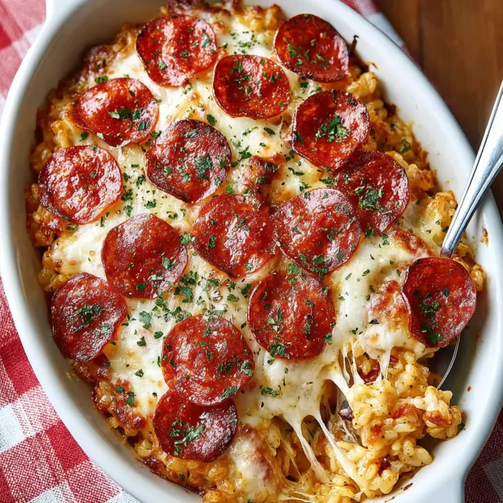 Low Carb Pizza Casserole