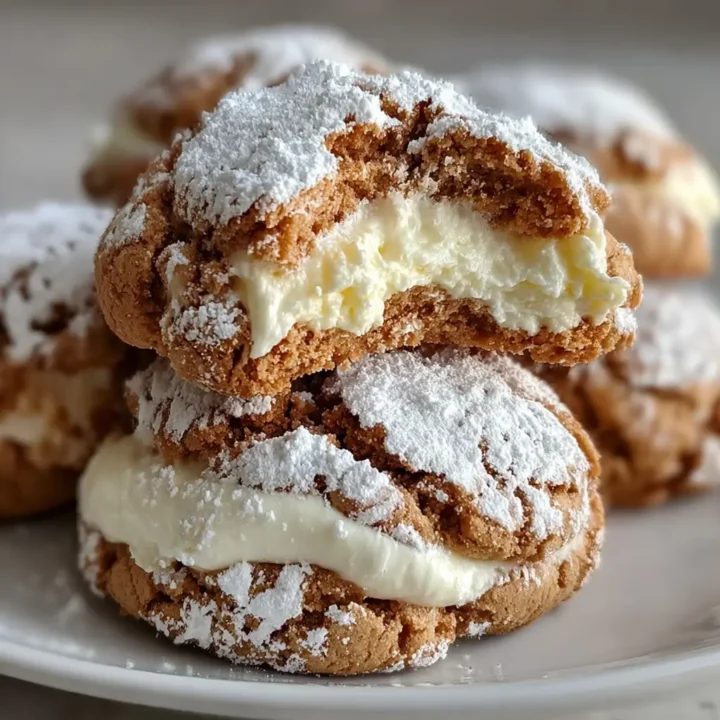 Irresistible Tiramisu Crinkle Cookies