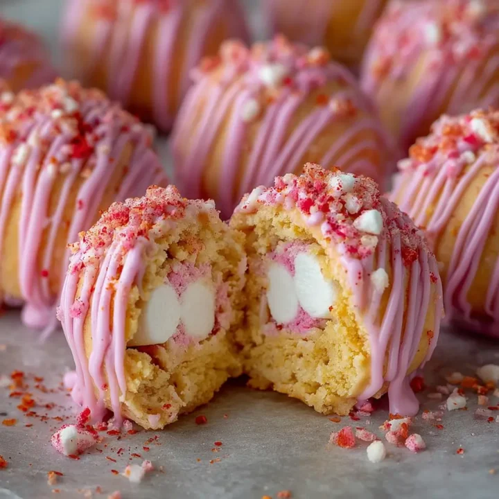 Strawberry Cheesecake Truffles