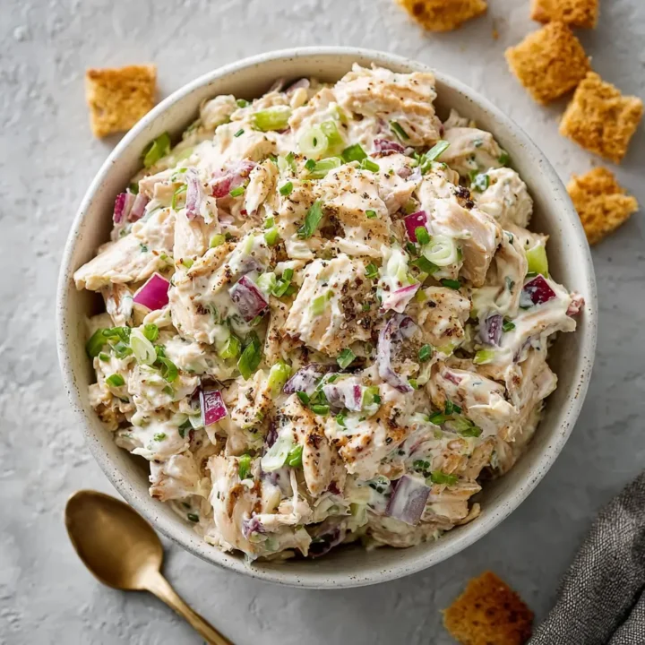 Cottage Cheese Chicken Salad