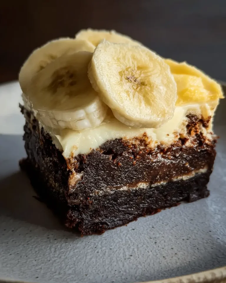 Decadent Banana Pudding Brownies: A Delightful Dessert