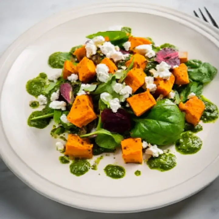 Roasted Pumpkin & Feta Salad: A Delicious Fall Delight