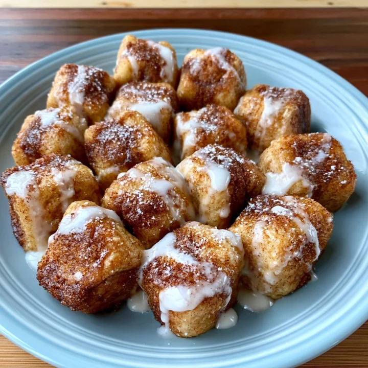 Easy Cinnamon Roll Bites Recipe Homemade