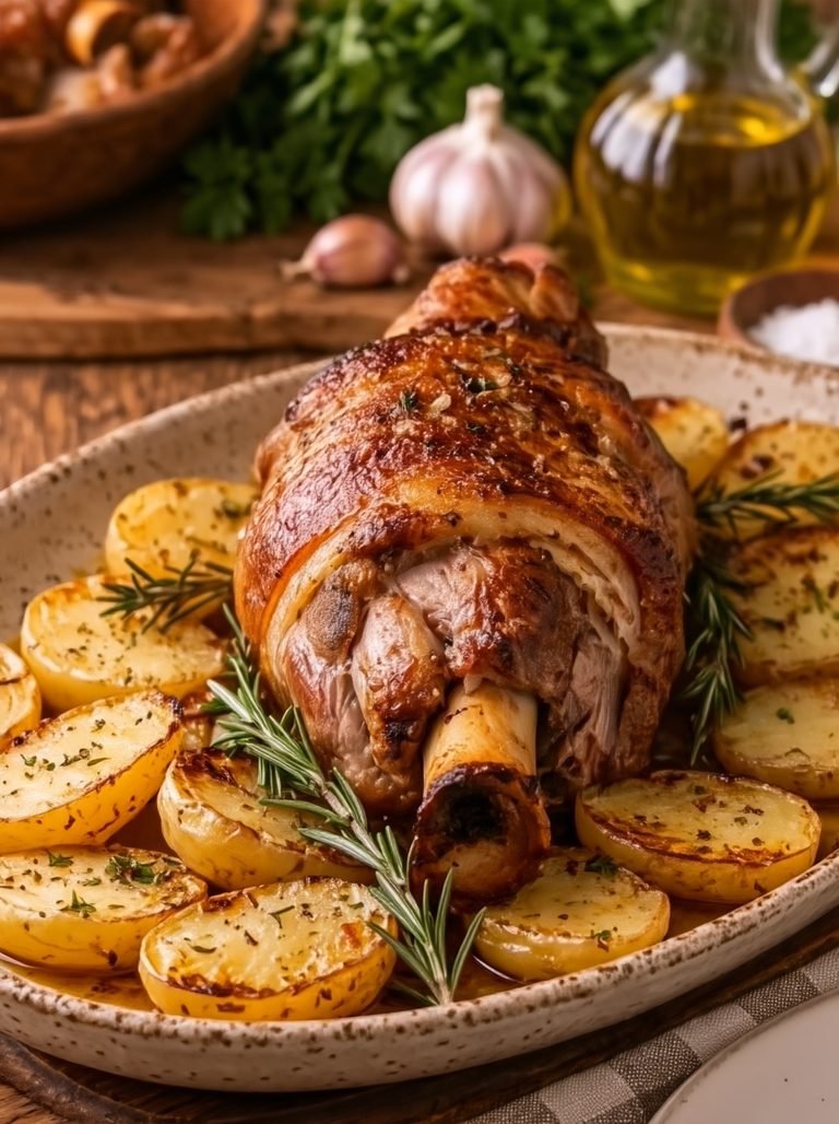 Codillo de Ternera Asado: receta jugosa, aromática y perfecta para una comida especial