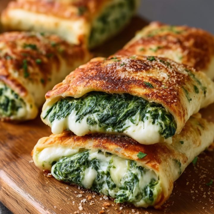 Rellenitos de Espinaca y Queso: la receta casera, crujiente y nutritiva que conquista a todos