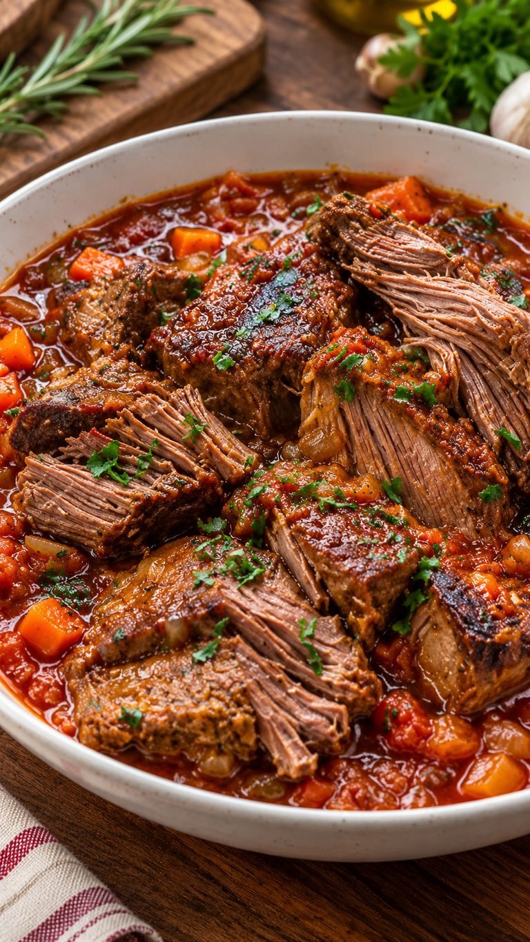 Stracotto: El Asado Italiano de Carne que Te Hará Lamerte los Dedos
