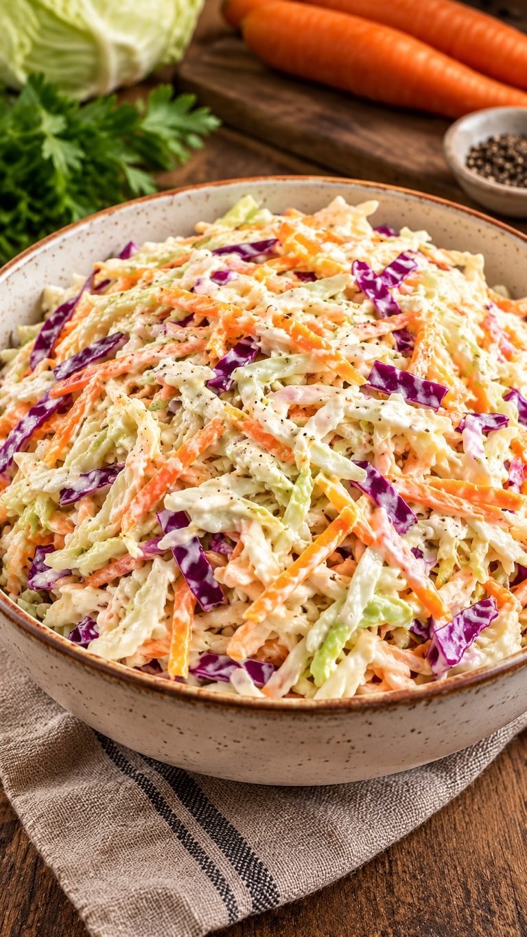 Ensalada de Col Americana: receta crujiente, cremosa y muy fácil