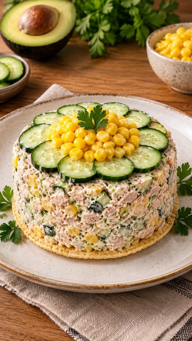 Ensalada de Atún con Tostadas: receta fresca, rápida y muy apetecible